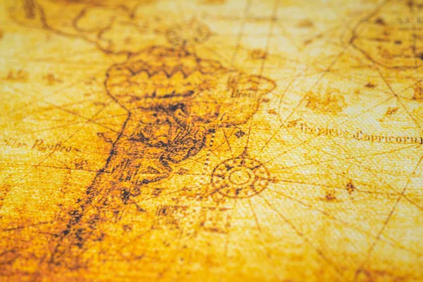 Textura Fondo Mapa Antiguo Retro —  Fotos de Stock