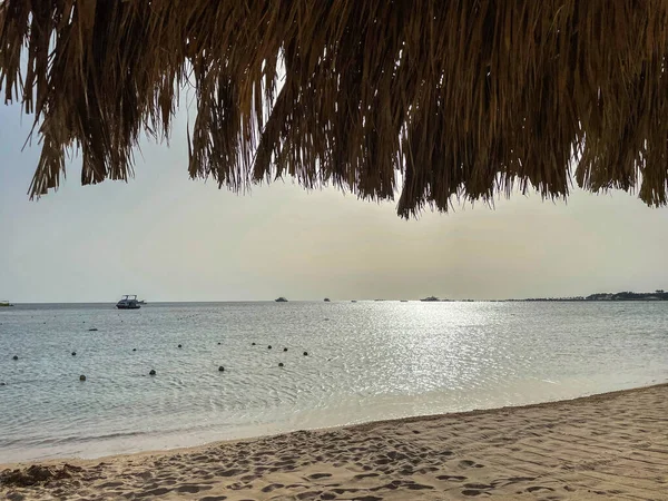 Vacker Havsbyxa Och Strand — Stockfoto