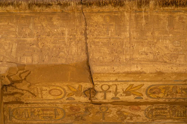 Стародавні Пам Ятники Єгипту Храм Карнак — стокове фото