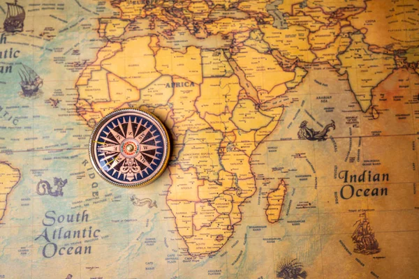 Afrika Mapě Pozadí Textury — Stock fotografie