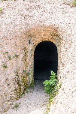 Kapadokya 'nın Kashin kasabası yakınlarında olağanüstü bir doğa.