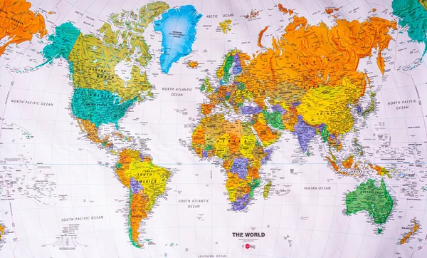 World Map Travel Background Texture — Stock Photo, Image