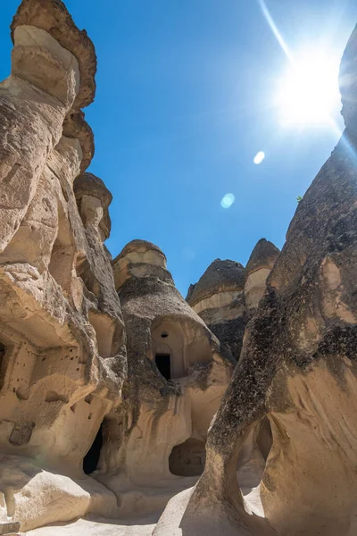 Mesés Természet Közelében Kashin Város Cappadocia — Stock Fotó