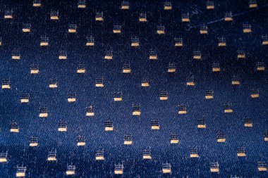 Arkaplan kumaş dokusu yakın plan fotoğrafı