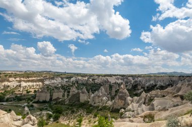 Kapadokya 'nın Kashin kasabası yakınlarında olağanüstü bir doğa.