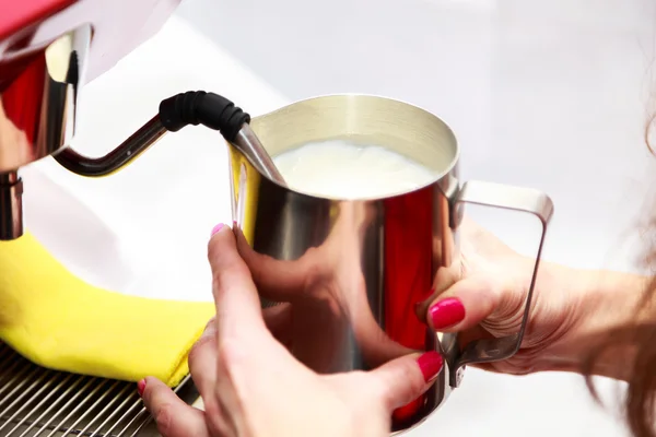 Equipo de preparación de café — Foto de Stock