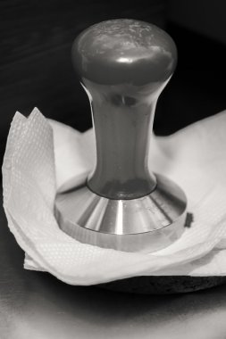 kapuçino hazırlanıyor