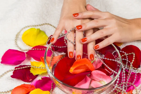 Spa treatment for hands — Stock Photo, Image