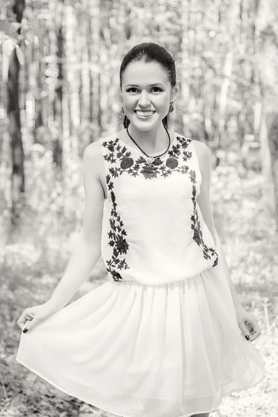 Vintage vearing güzel esmer