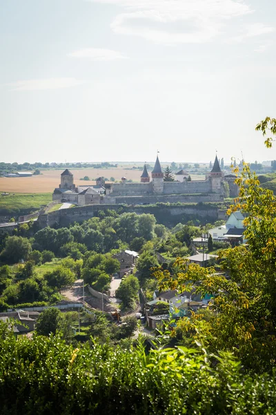 View to Kamieniec Podolski castle — Stock Photo, Image