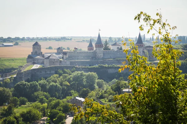View to Kamieniec Podolski castle — Stock Photo, Image