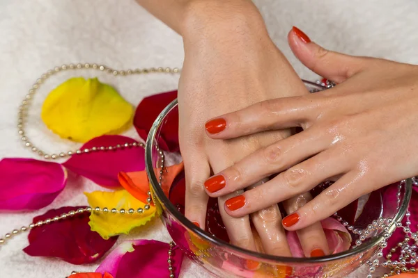 Spa treatment for hands — Stock Photo, Image