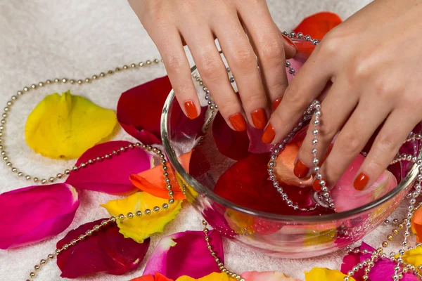 Spa treatment for hands — Stock Photo, Image