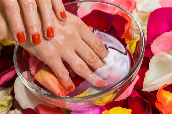 Spa treatment for hands — Stock Photo, Image