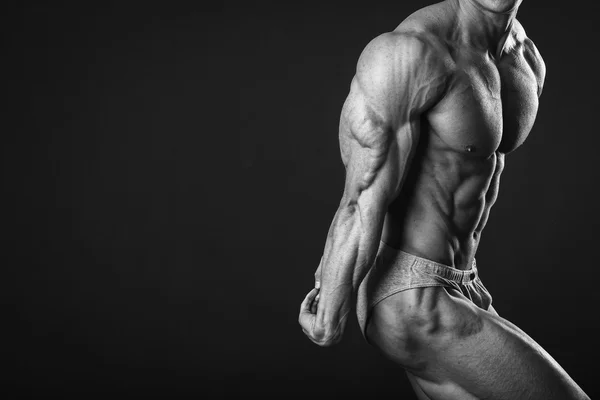 Muskulös man bodybuilder — Stockfoto