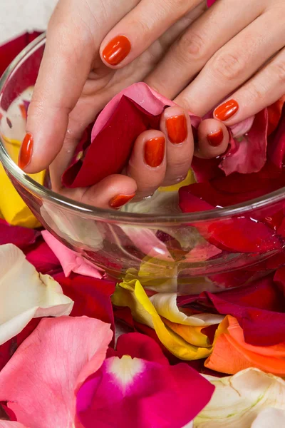 Spa treatment for hands — Stock Photo, Image