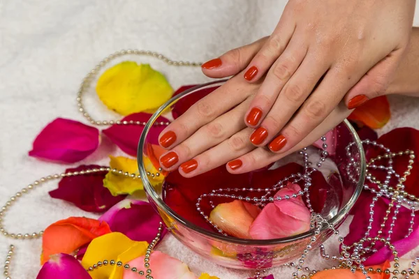 Spa treatment for hands — Stock Photo, Image