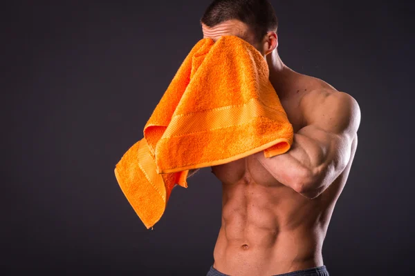 Young man after a workout — Stock Photo, Image