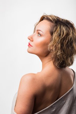 çok güzel sarışın kadın