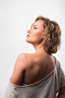 çok güzel sarışın kadın