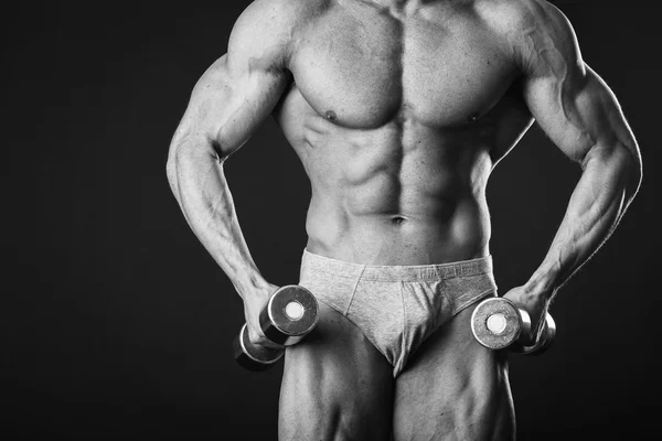 Muskelprotz Bodybuilder — Stockfoto