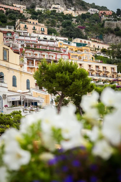 Bella città paesaggio marino — Foto Stock