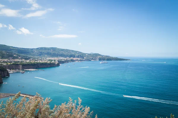 Cidade bonita paisagem marinha — Fotografia de Stock