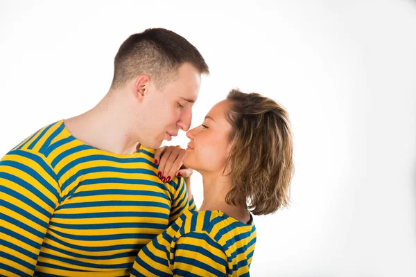 Athletic man and woman — Stock Photo, Image