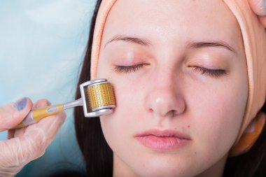 Yüz için tıbbi tedaviler.