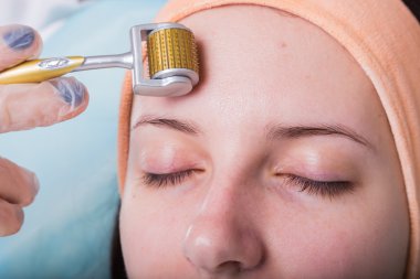 Yüz için tıbbi tedaviler.