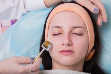 Yüz için tıbbi tedaviler.