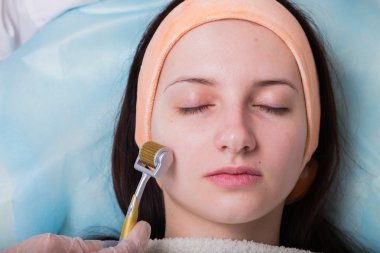 Yüz için tıbbi tedaviler.