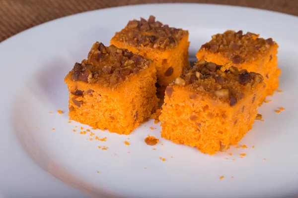 Pasteles de zanahoria postre — Foto de Stock