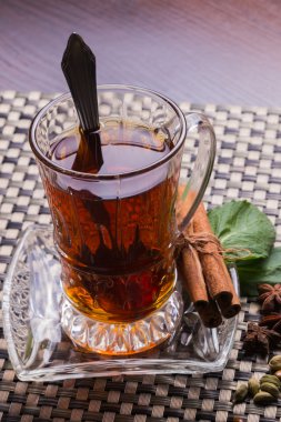 Limonlu lezzetli çay