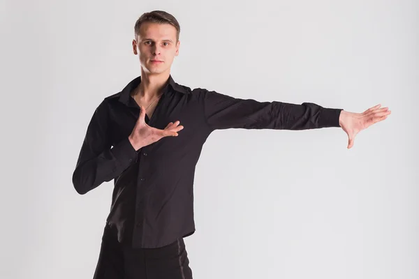 Portrait of a handsome dancer — Stock Photo, Image