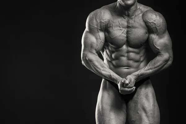 Muskulös man bodybuilder — Stockfoto