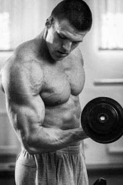 adam ile Halter egzersiz