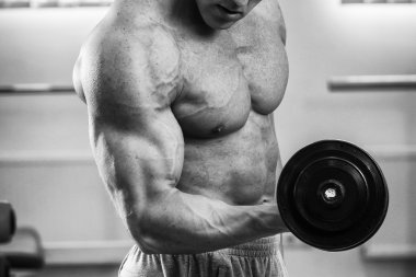 adam ile Halter egzersiz