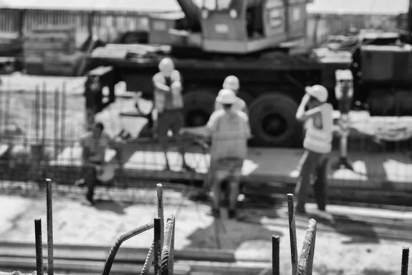 Arbeiten im Baugewerbe — Stockfoto