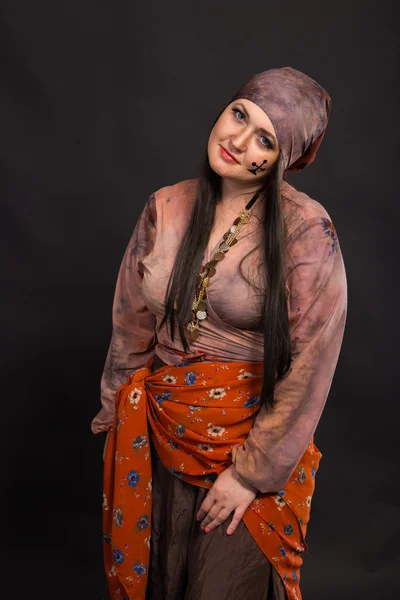 Skådespelerskan gypsy i bilden — Stockfoto