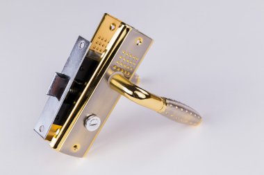 Metal kilitler ve kapılar için kolları