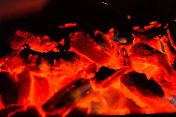 Photo Night bonfire — Stock Photo, Image