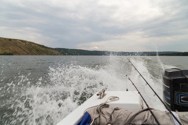 Fishing from boats — Stock Photo, Image