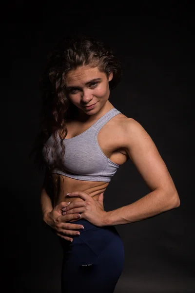 Kadın fitness — Stok fotoğraf