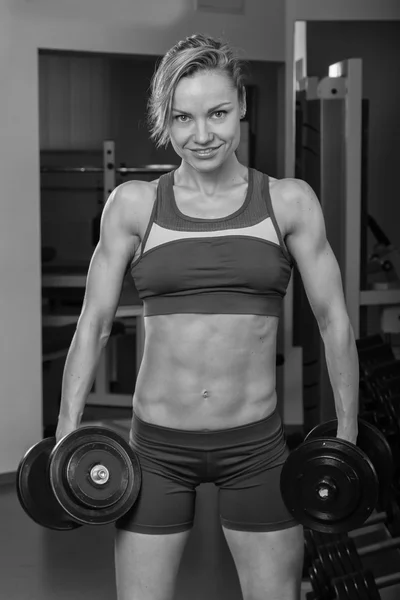 Mujer haciendo ejercicio —  Fotos de Stock