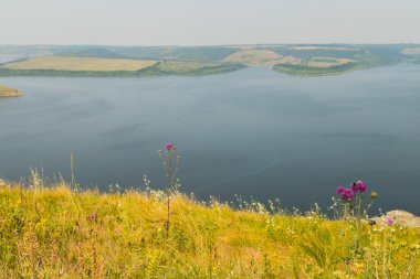 Sahilde güzel bir gün batımı