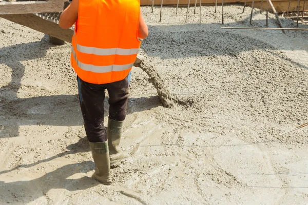 Workers working in construction