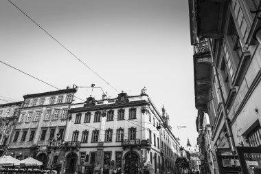 Krakow, Polonya - 28 Eylül 2015: Krakow en çok ziyaret edilen Polonya'da yabancı turistler ve Polonyalılar arasında bir şehirdir.