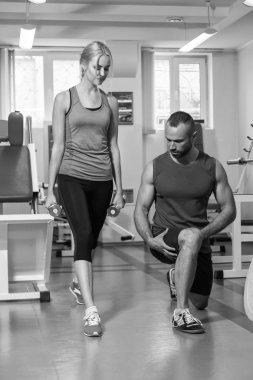 Spor çift spor eğitim üzerinde.