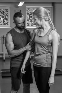 Spor çift spor eğitim üzerinde.